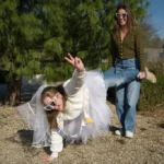 Moment spontané sur l’esplanade du Colisée