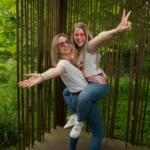 Détail du look casual et coordonné