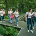 Photo de groupe dynamique