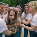 Image vibrante de l’amitié féminine